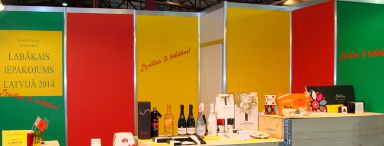Konkursa “Labākais iepakojums Latvijā 2014” darbi izstādē “Riga Food” Labakais iepakojums Latvija 2014 - Riga Food - 2