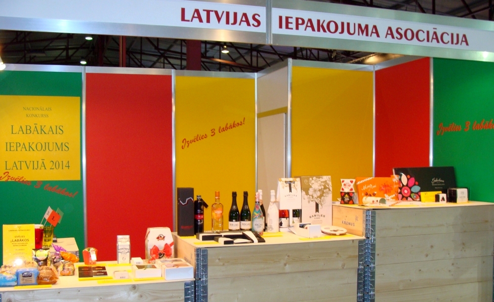 Konkursa "Labākais iepakojums Latvijā 2014" darbi izstādē "Riga Food"
